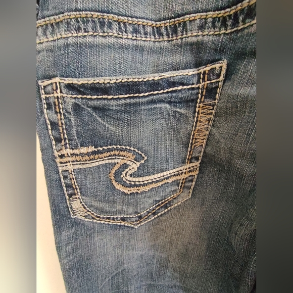 Silver Jeans Co. Zac 38×30 Boot Cut Relaxed Fit Indigo Wash New without Tag - Picture 6 of 9